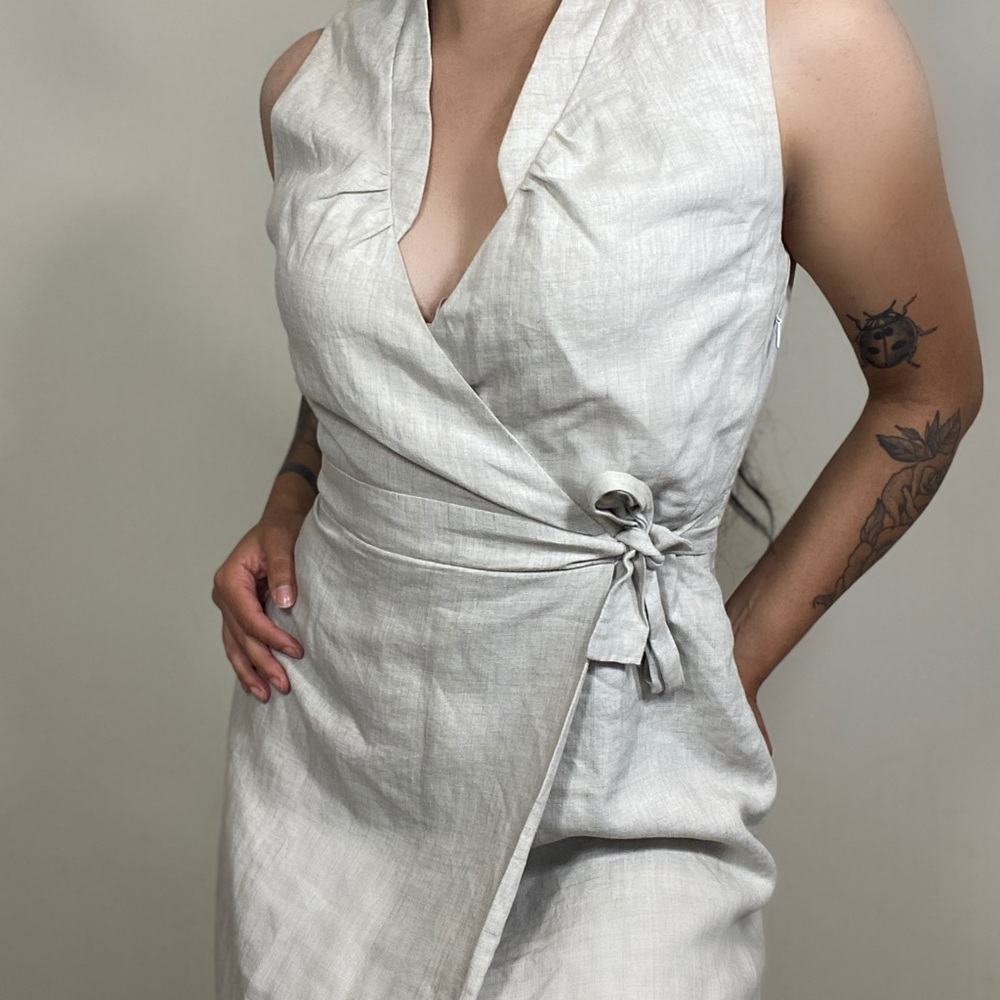 Jcrew linen dress